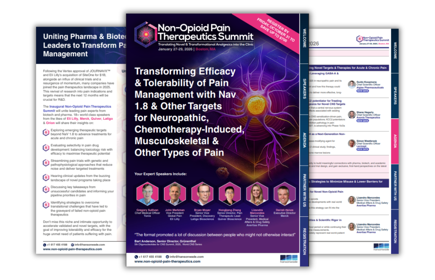 Brochure Image - Non-Opioid Pain Therapeutics Summit Brochure Image - Non-Opioid Pain Therapeutics Summit